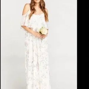 New! With Tags Show Me Your Mumu | Caitlin Ruffle Maxi Dress